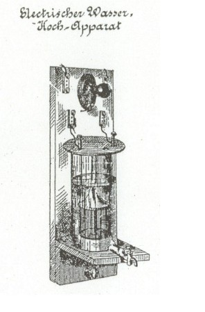 Wassersiedeapparatur von M.Jüllig, 1883 Wassersiedeapparatur von M.Jüllig, 1883